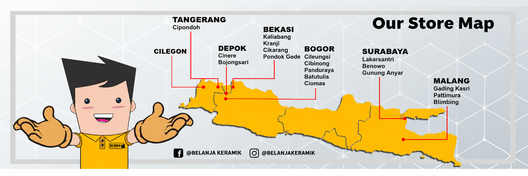 OUR STORE MAP